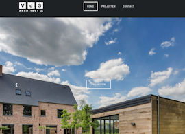 VdS Architect bvba Aanmaak website
